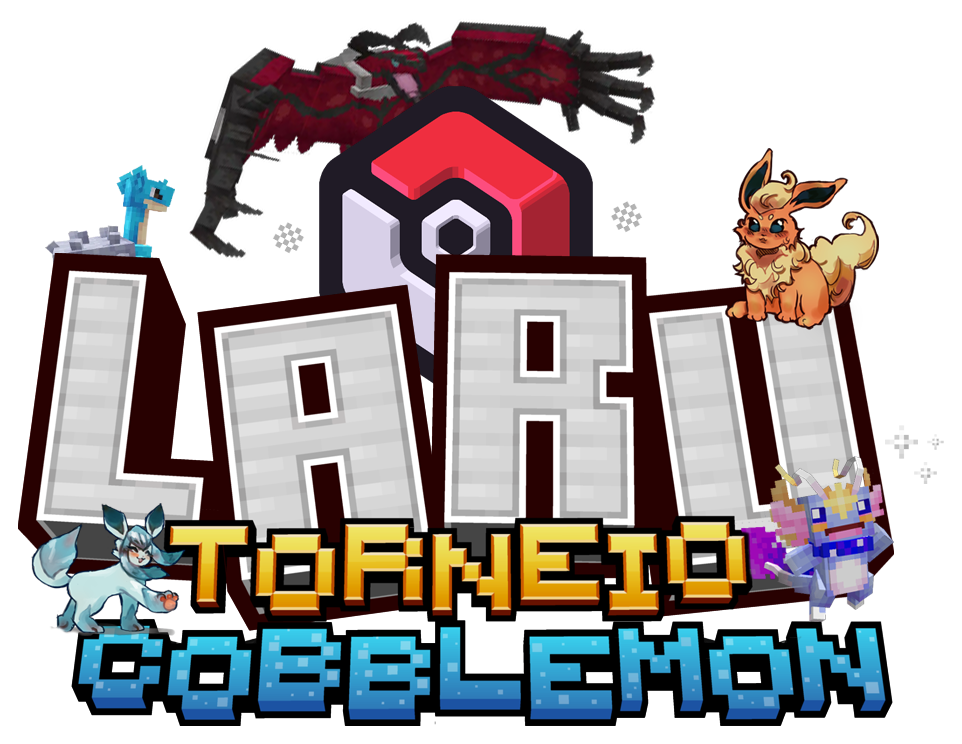 Logo oficial do Torneio Laru Cobblemon